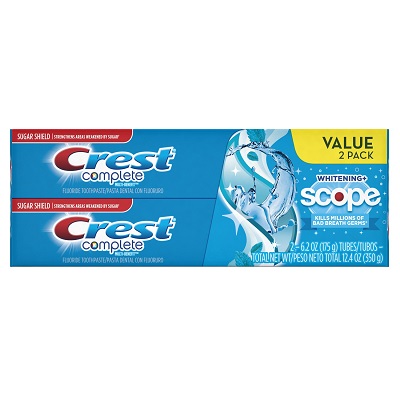 Crest Complete Whitening + Scope (153 грамм) cool peppermint — изображение 2