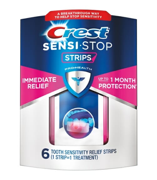 Crest Sensi-Stop Strips Pro Health (1 комплект - 6 полосок от чувствительности зубов)