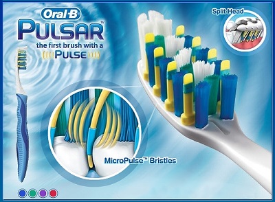 Зубная щётка электрическая ORAL-B PULSAR PRO-EXPERT M (средняя жёсткость) — изображение 2