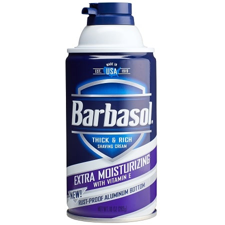 Пена для бритья Barbasol Extra Moisturizing с витамином Е - 283 грамма