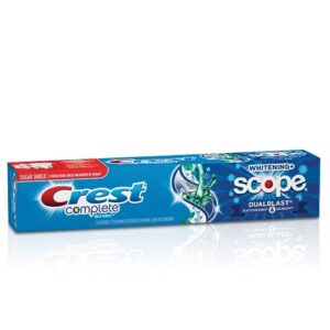Crest Complete Whitening + Scope Dualblast (164 грамма) mint