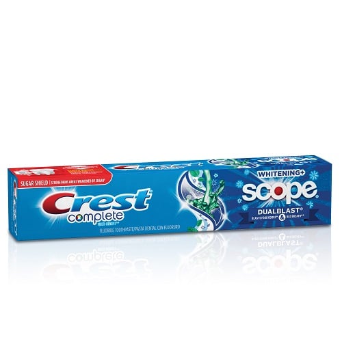 Crest Complete Whitening + Scope Dualblast (164 грамма) mint