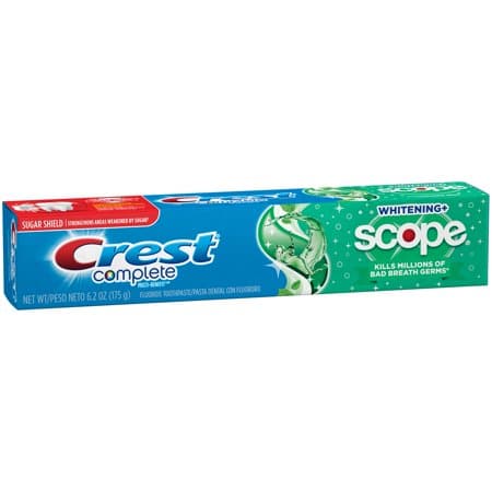 Crest Scope Complete Whitening (153 грамм) minty fresh