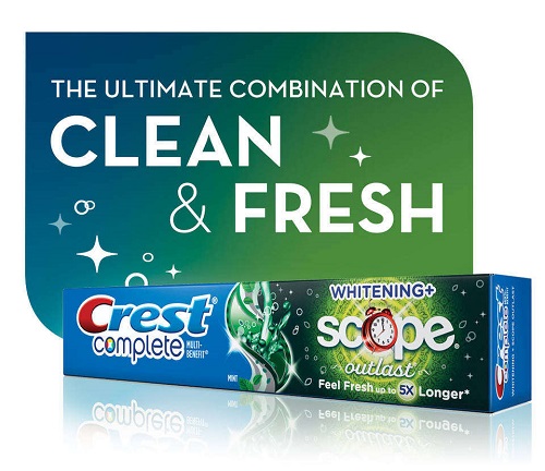 Crest Scope Complete Whitening (153 грамм) minty fresh — изображение 2