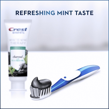 Crest 3DWhite Whitening Therapy Charcoal Tea Tree Oil (116 грамм) — изображение 4