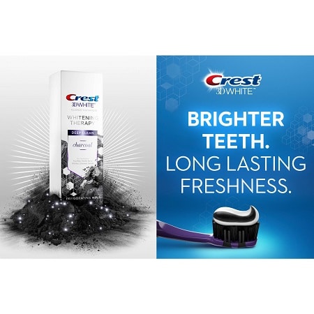 Crest 3DWhite Whitening Therapy Charcoal Mint (99 грамм) — изображение 3