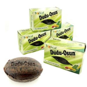 Мыло увлажняющее Dudu Osun natural African Black Soap (150 грамм)