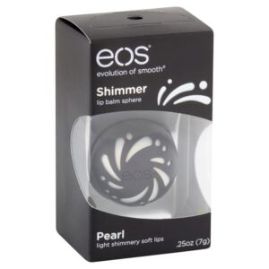 EOS Shimmer Pearl, бальзам для губ с шиммером "Жемчуг"
