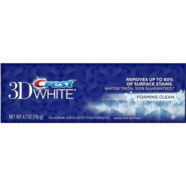 Crest 3D White - Foaming Clean (116 грамм)
