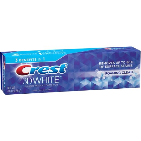 Crest 3D White Foaming Clean (136 грамм)