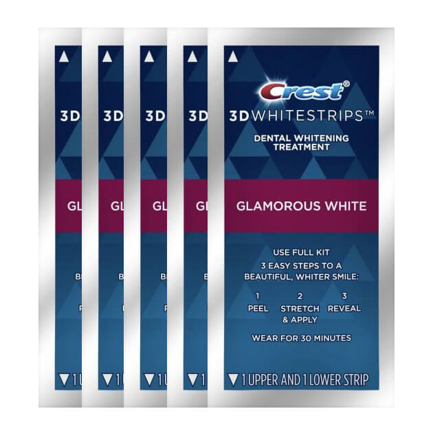 Crest 3DWhitestrips Glamorous White Levels 8 Whiter на 7 дней
