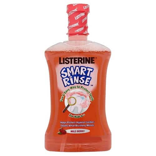 Listerine for kids mouthwash mild berry (0,5 литра) ополаскиватель детский