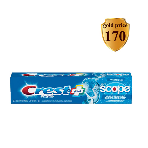 Crest Complete Whitening + Scope (153 грамм) cool peppermint