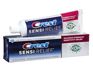 Crest Sensi Relief Whitening + Scope (116 грамм) для чувствительных зубов