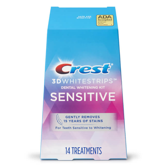 Crest 3DWhitestrips Sensitive Dental Whitening Kit на 7 дней — изображение 2