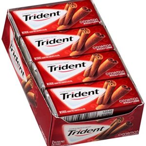 Жевательная резинка Trident Cinnamon Gum Sugar Free (18 пластинок) с ксилитом